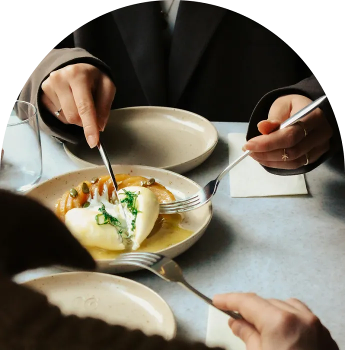 People Having Meal